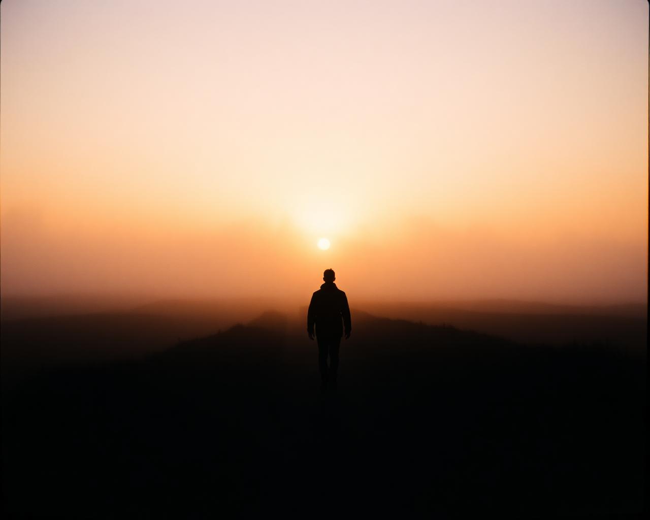 Sunrise, somewhere new